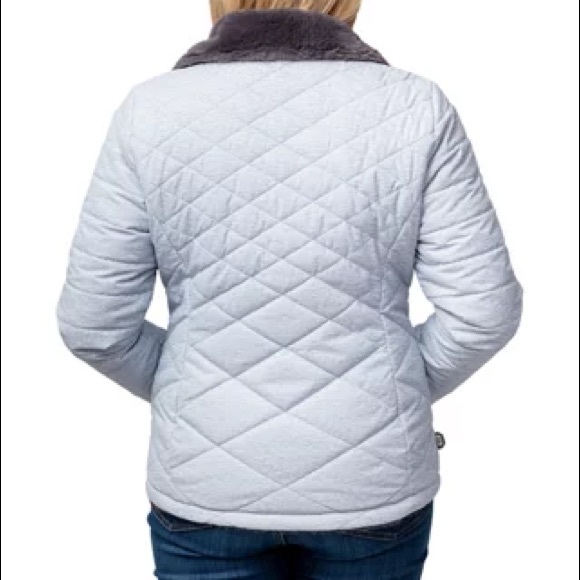 Free Country Grey/White Reversible Jacket - Picture 3 of 9